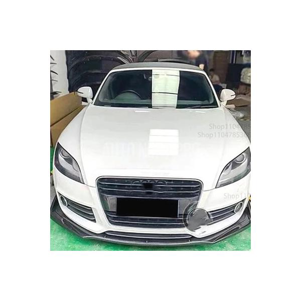 アウディ TT TTS 8J MK2 MK3 ボディキットアクセサリー ABS プラスチック材料プロテクターディフューザースポイラーリップフロントバンパー