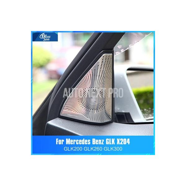 メルセデスベンツGLKクラスX204 GLK200 220 250 260 300 350 2008-2015年式 車用ドアウィンドウトライアングルツイーターオ