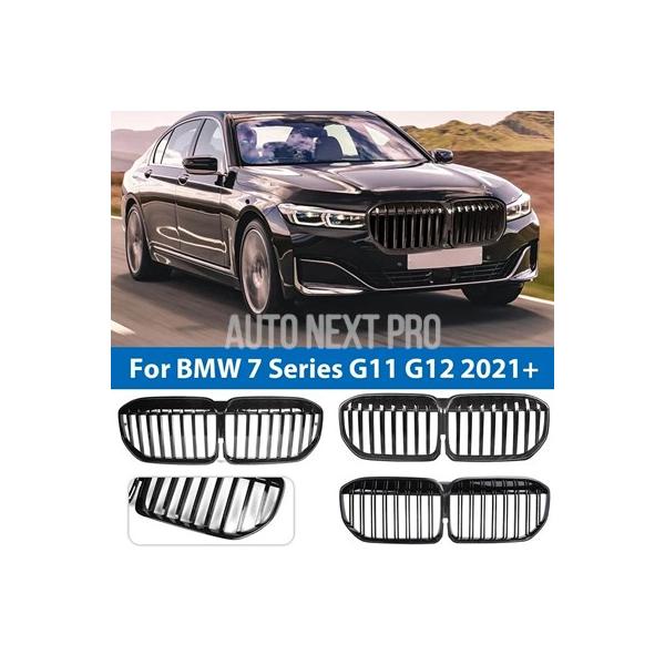 BMW 7シリーズ G11 G12 2021-2023 730i 740i 750i 740e用 フロントバンパー キドニーグリル 交換用レーシンググリル カー