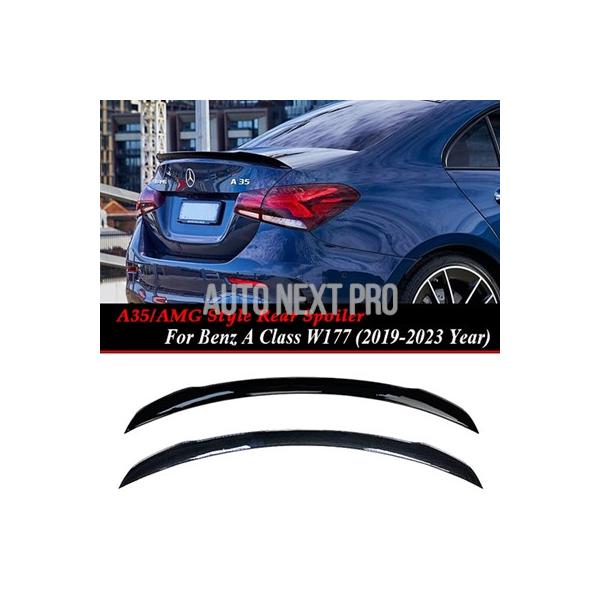 メルセデスベンツ V177 セダン Aクラス A160 A180 A200 A220 A250 A35 AMG 2019〜2022年式 リアスポーツスポイラーウ