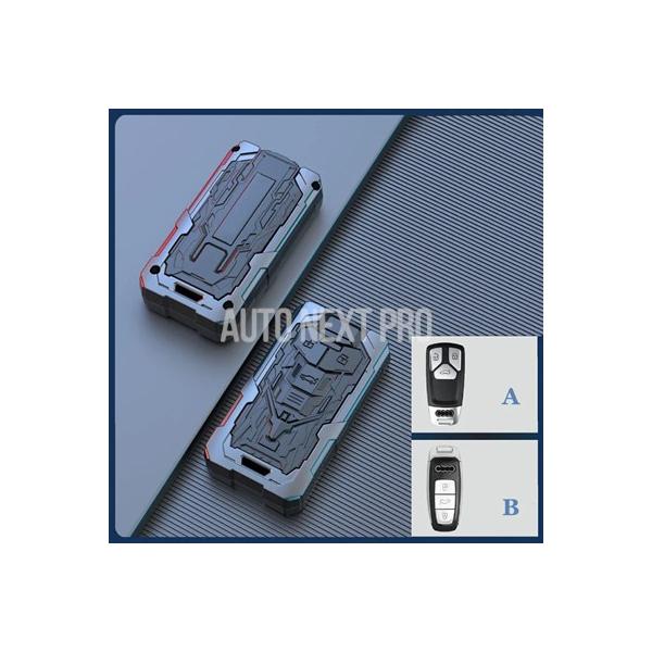 合金カーリモートキーカバー ケースシェル スタイリングアクセサリー アウディa4 b9 a5 a6l a6 s4 s5 s7 8w q7 4m q5 tt t 