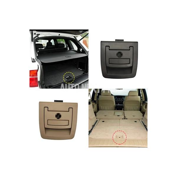 BMW X5 X6用 BMW E70 E71 F15 F16用 トランクテールカバー ボトムプレートマット フロアカーペット ハンドル スペアタイヤカバー ロッ