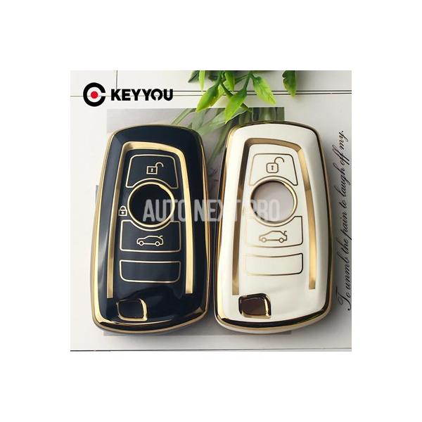 KEYYOU TPU  車 キーケースカバー BMW F10 F20 F30 Z4 X1 X3 X4 M1 M2 M3 E90 1 2 3 5 7シリーズ用 自