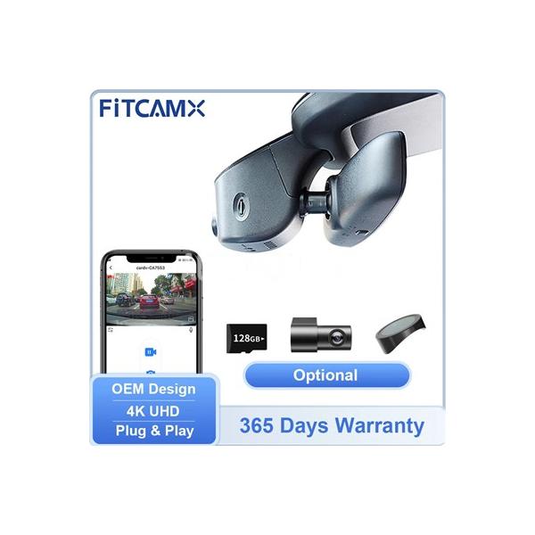 FITCAMX 車載カメラ アウディ A1/A3/A4/A5/A6/A7/A8/Q2/Q3/Q5/Q7/Q8/S/RS対応 4K UHD ドライブレコーダー W