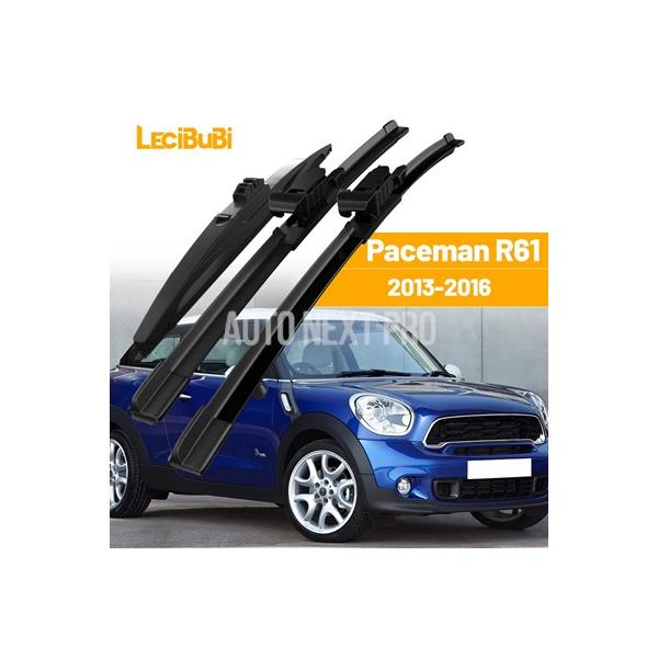ミニペースマン R61 2013-2016 1 セットフロント / リアフロントガラスワイパーブレードフロントガラスワイパー 2014 2015 アクセサリー