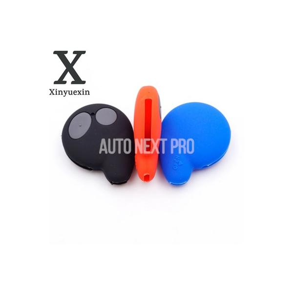 Xinyuexin-シリコンカーキーカバー ホンダインサイトコブラ用 マレーシア アラーム 2ボタン スマートリモートキー カースタイリング