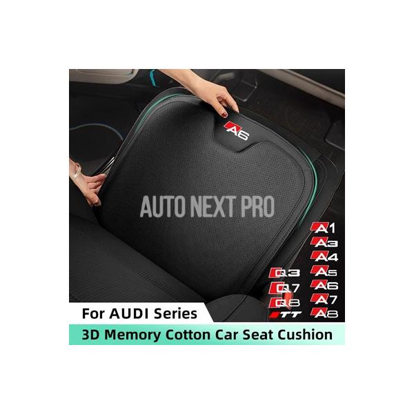 通気性 滑り止め レザーカーシートカバー フロントクッション アウディa1 a3 a4 a5 a6 a7 a8 q3 q7 q8 tt用プロテクターマット