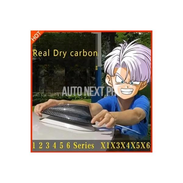 BMW F16 F15 F20 F40 F52 F34 G22 G82 G31 F48 F49 GO1 G08 G32 X3M用リアルドライカーボンパターンシャ