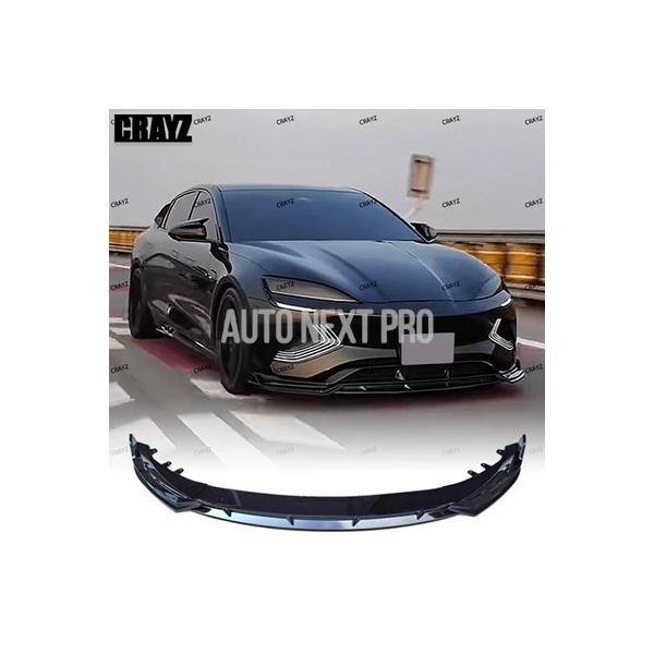 BYD Seal EV 2022 2023 2024用 バンパーリアスポイラー フロントスプリッター バンパーリップディフューザー バンパーブレードスポイラーアクセサリー
