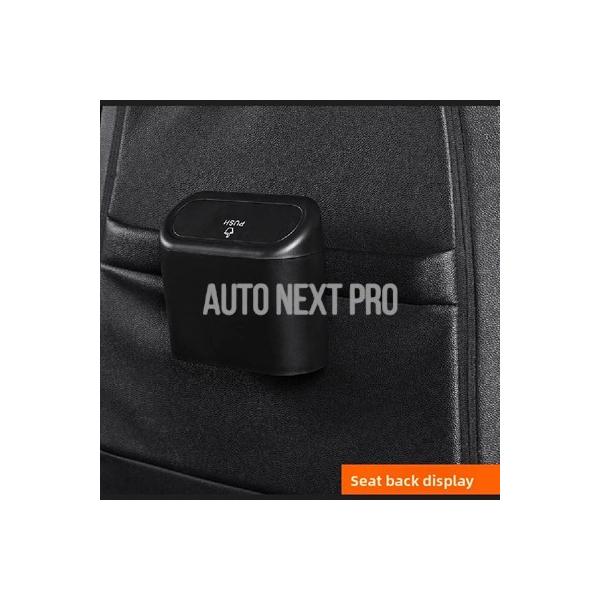 マツダ 6 アテンザ GG/GY/GH 2002 〜 2007 車 ゴミ箱黒プラスチック正方形プレスキット収納ボックスポータブルゴミ箱アクセサリー