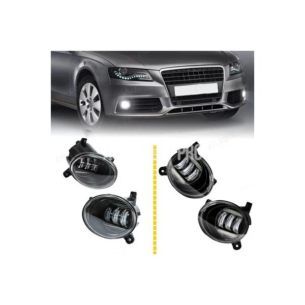 LED車用フォグランプ アウディ A1 A4 ワゴン A5 A6 B8 C7 Q3 2011 2012-2014 パサートCC 2008-2012 LEDフォグ