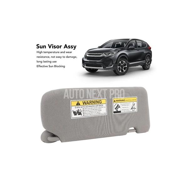ホンダCRV CR-V 2017-2022用サンバイザー 車内フロント サンシェード サンバイザー LEDライト付き 83280-TLA-A12ZB グレーベー