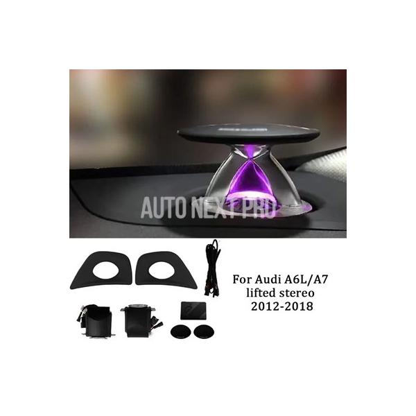 32 色 LED リフティングツイータースピーカーアウディ A4 A5 A6 A7 Q5 Q7 Q8 B9 C8 電気トレブルホーンスタイリッシュ 車 計器装飾