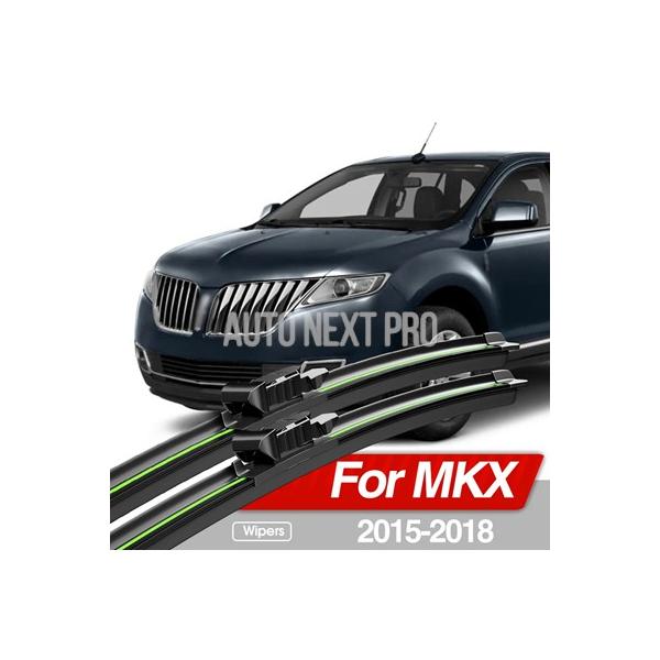 フロントガラス用ワイパーブレード フロントガラス用アクセサリー リンカーンmkx 2016  2017  2015-2018  2個