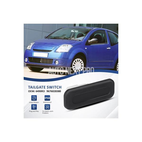 1PC リアトランクテールゲートブーツハンドルロックスイッチシトロエン C5 シトロエン C4 ピカソ Mk1 シトロエン C2 6490R3 96760283