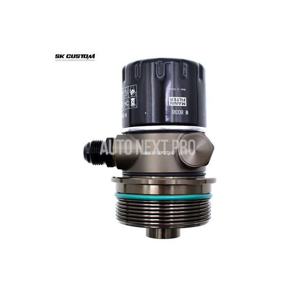 レクサス GS250 350 450 IS250 300 GX400 NX200t 1GR 2GR 3GR 4GR 8AR エンジンオイルクーラーアダプター オ
