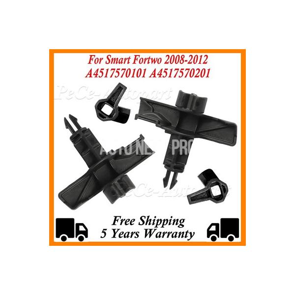 2/4 個車 フロントフードロック機構スマートフォーツー 451 2008-2012 ラッチキャッチ 4517570301C22A 4517570401C22A