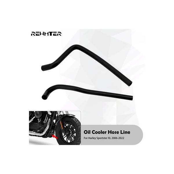 並行輸入品】バイク用オイルクーラーチューブ ハーレースポーツスター