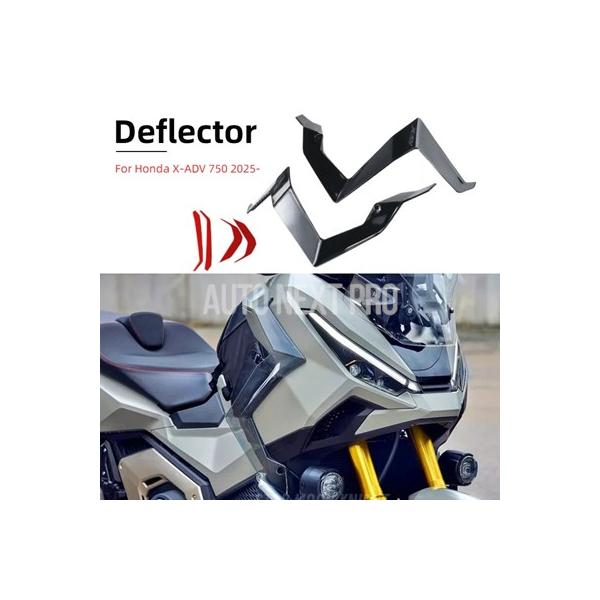 【並行輸入品】ホンダ X-ADV 750   ADV750   750 2025-バイクアクセサリーサイドエアディフレクターサイドレッグフェアリング飾るウインドディフレクター