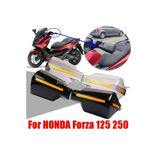 【並行輸入品】ホンダ用バイク 二輪ハンドガード ホンダ用耐衝撃ハンドガードカバー Za125 forza250 nss250 nss125 125 250用アクセサリー