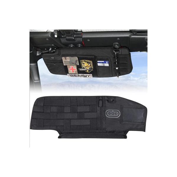 並行輸入品】ジープラングラーjl jlu jtサンバイザーオーガナイザー