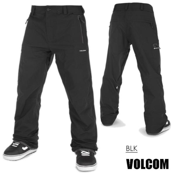 VOLCOM ブラック スノーボードウェア　パンツ VOLCOM（ボルコム） 【23-24】VOLCOM L GORE-TEX PNT BLACK