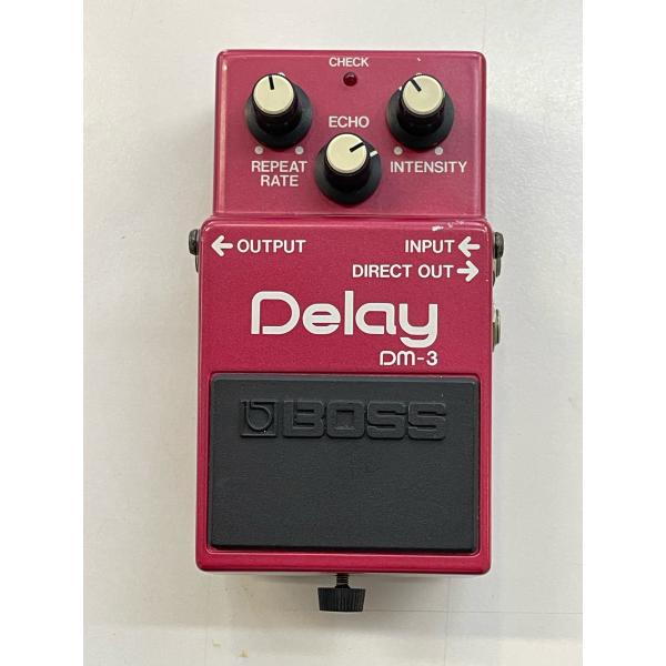 BOSS Delay DM-3 ディレイ エフェクター 日本製 動作OK BOSS（ボス） 【中古品】 BOSS Delay DM-3 日本製 ACA電源