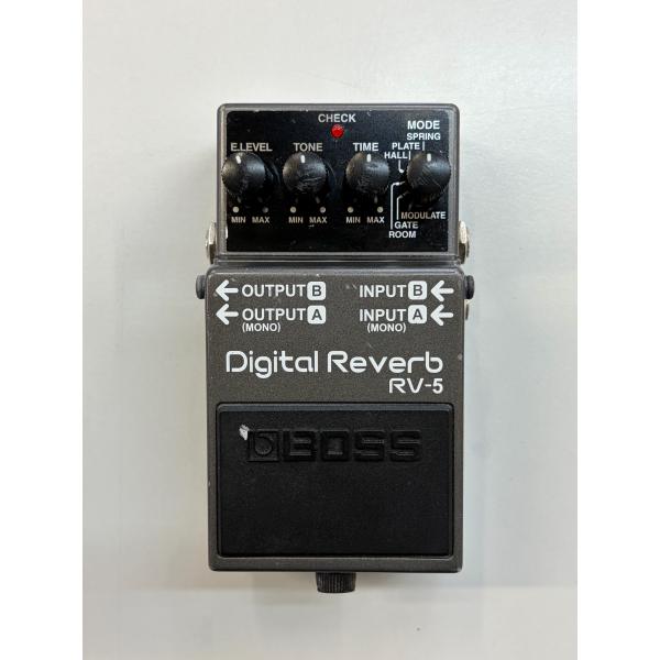 BOSS Digital Reverb RV-5 ボス デジタルリバーブ 美品 BOSS（ボス） 【中古品】 Digital Reverb RV-5 台湾製 エフェクター