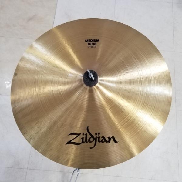 中古品】A.Zildjian MEDIUM RIDE 18