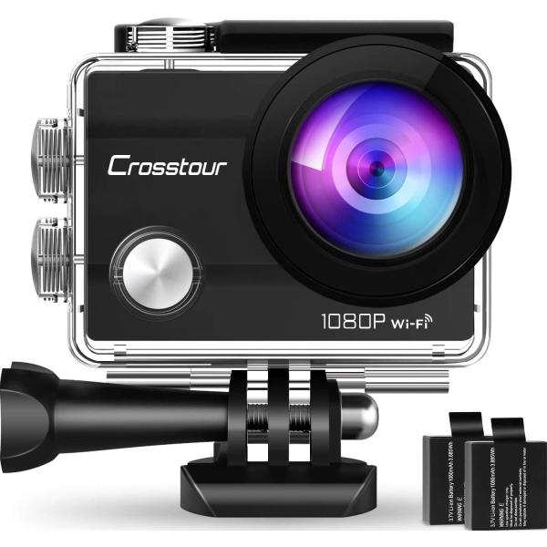 Crosstour アクションカメラ Wi-Fi搭載 1080P フルHD 高画質 Crosstour アクションカメラ Wi-Fi搭載 1080P フルHD 高画質