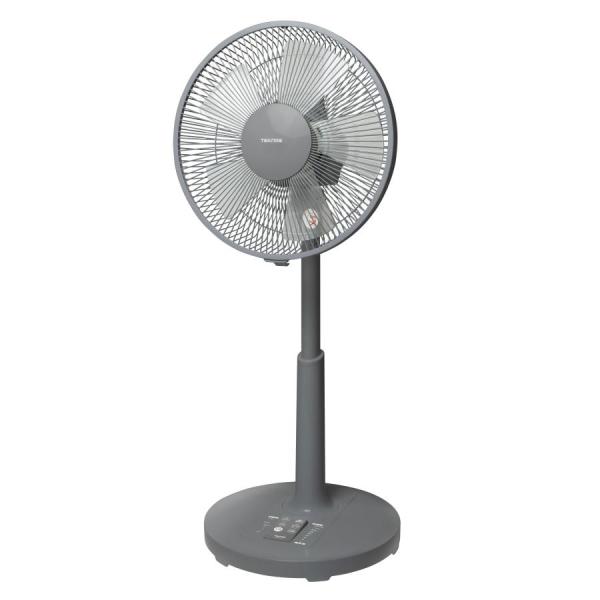 テクノス　フルリモコンDCリビング扇風機　KI-360DC（G) (グレー）