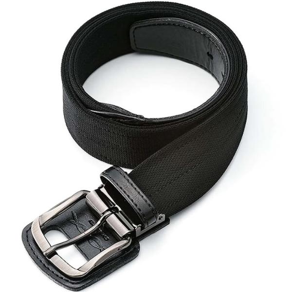 コアエナジー 野球ベルト ジュニア用 黒 サイズ調節可能 少年野球