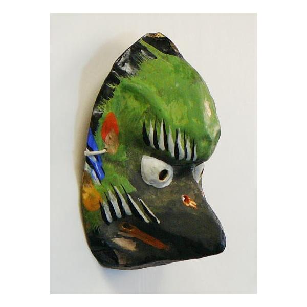 歴史のある古和紙のお面 嵯峨面 火伏せのご利益 カラス天狗の面 藤原孚石作 Buyee Buyee 日本の通販商品 オークションの代理入札 代理購入