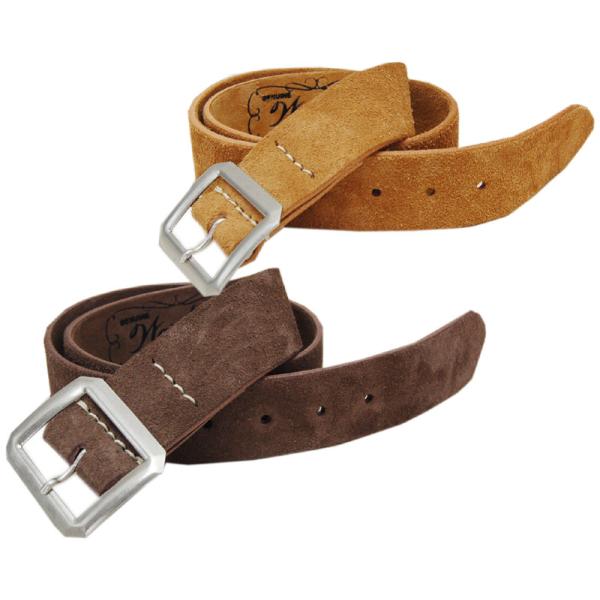 WAREHOUSEウエアハウス ベルト 6043 SUEDE GARRISON BELT : TAKE OFF