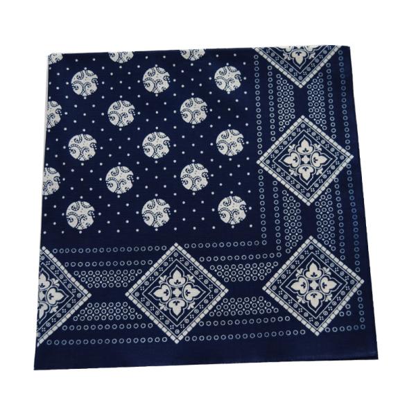 WAREHOUSE ウエアハウス バンダナ 5244 SELVEDGE BANDANA GEOMETRIC