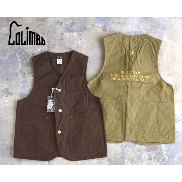 Colimbo KANVASBAK ウールハンティングベスト 日本製 S Colimbo