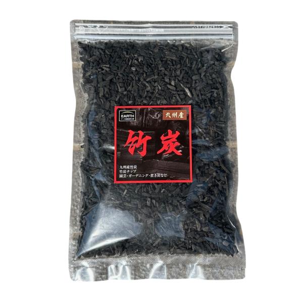 竹炭チップ小粒 おためし500ml 国産 園芸 家庭菜園 消臭 インテリア ポスト投函 送料無料