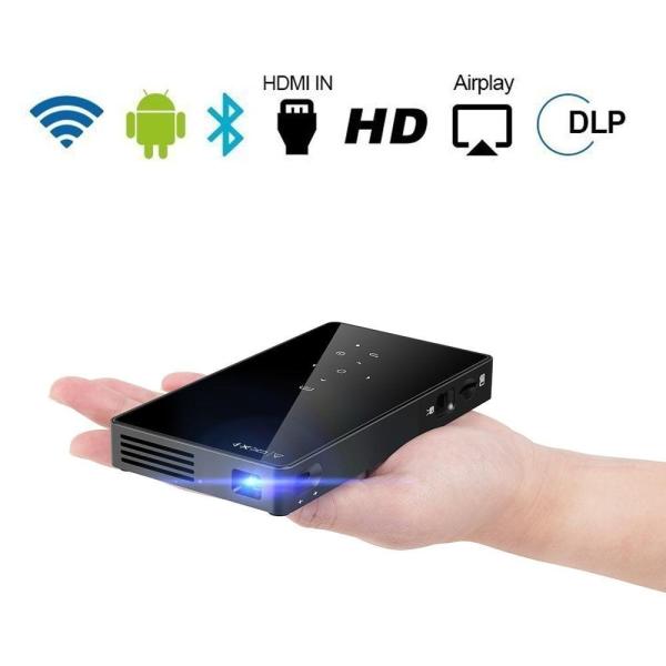 PTVDISPLAY 小型 プロジェクター 1080PフルHD対応 WIFIホームシアター DLP ビデオプロジェクター 台形補正 パソコン PTVDISPLAY 小型 プロジェクター 1080PフルHD対応 WIFIホームシアター DLP ビデオプロジェクター 台形補正 パソコン