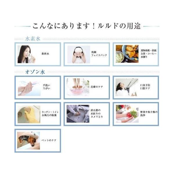 携帯用浄水器 キッチンポータブル高濃度水素水製造器 Lourdes シャインシルバー