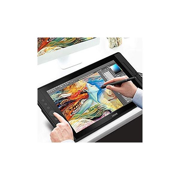 Veikk Vk1560 15 6インチフルhd Ipsグラフィックスディスプレイタブレット 8192レベルのバッテリフリーペンスタイラス Www Nlqp Com