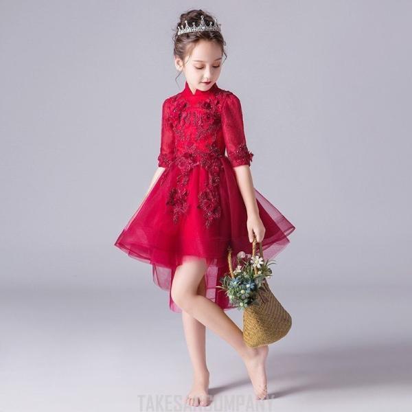 送料無料 新品 ステージ衣装 発表会 女の子 七五三 ミニドレス 子ども 演奏会 フォーマル パーティードレス 二次会 キッズ ワンピース レッド 結婚式 安い 子供ドレス レッド 結婚式 安い 子供ドレス フォーマル ドレス スーツ Casadeltacos Com