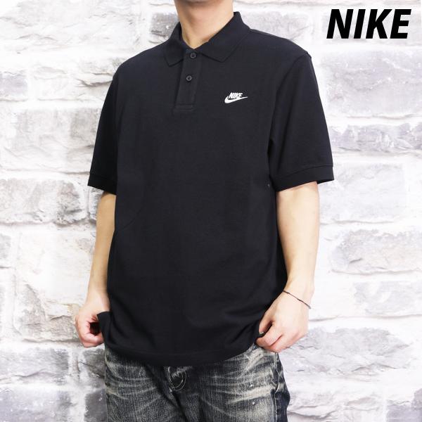 ナイキ ポロシャツ メンズ ブランド NIKE Club FN3895 BLK 送料無料 新作 半袖 3L