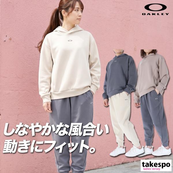 OAKLEY（オークリー） スウェット 上下 レディース セットアップ