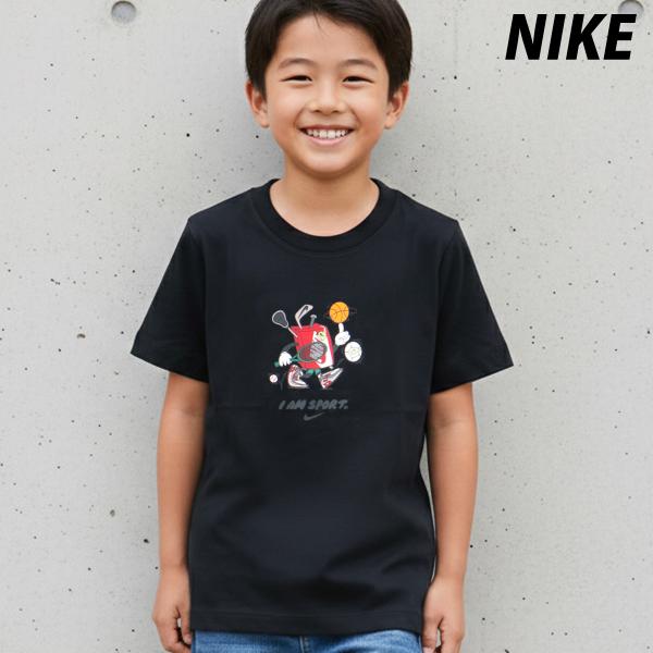 NIKE（ナイキ） Tシャツ ジュニア ブランド NIKE II0452 BLK 新作