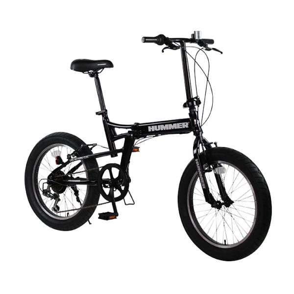 HUMMER 折りたたみ自転車 ブラック HUMMER 折りたたみ自転車 ブラック