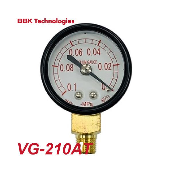 BBK アナログ真空ゲージ VG-210AT ゲージ径40mm 真空ポンプBB-210H交換