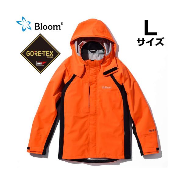 Bloom ブルーム ジャケット (ゴアテックス使用) Lサイズ フラッシュオレンジ（蛍光色） 上着 レインウェア 作業着 合羽 防水・防風・伸縮  :t123-bj-o-l:機械と工具のテイクトップ - 通販 - Yahoo!ショッピング