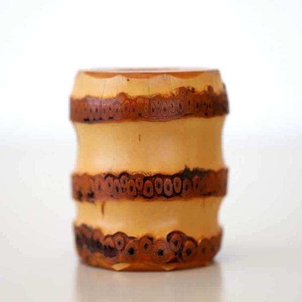 竹製　香合 竹根香合（一点限り） : 虎斑竹専門店 竹虎 - 通販 - Yahoo!ショッピング