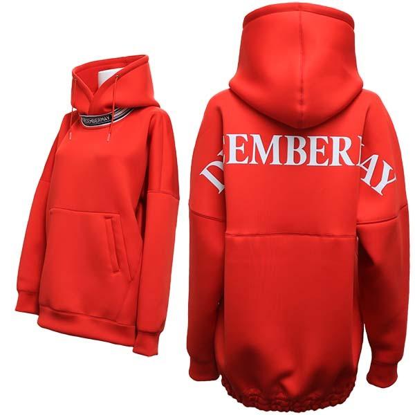 ディセンバーメイ ゴルフ パーカー メンズ レディース フーディー フード ダンボールニット トップス レッド 赤 ブランド ロゴ 4 005 1102 Decembermay Tokyo 竹内ゴルフ Yahoo ショッピング店 通販 Yahoo ショッピング
