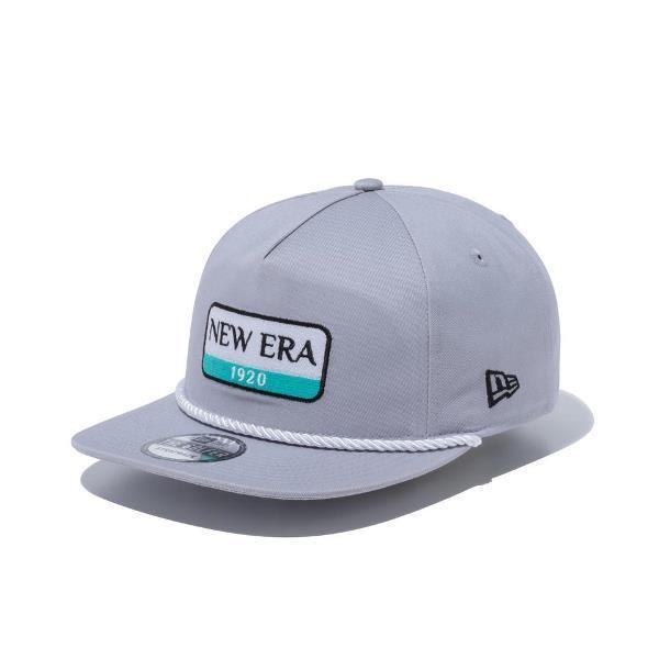 ニューエラ ゴルフ キャップ 帽子 メンズ レディース レトロ ベースボールキャップ ワッペン The Golfer グレー New Era シール スナップバック 竹内ゴルフ Paypayモール店 通販 Paypayモール